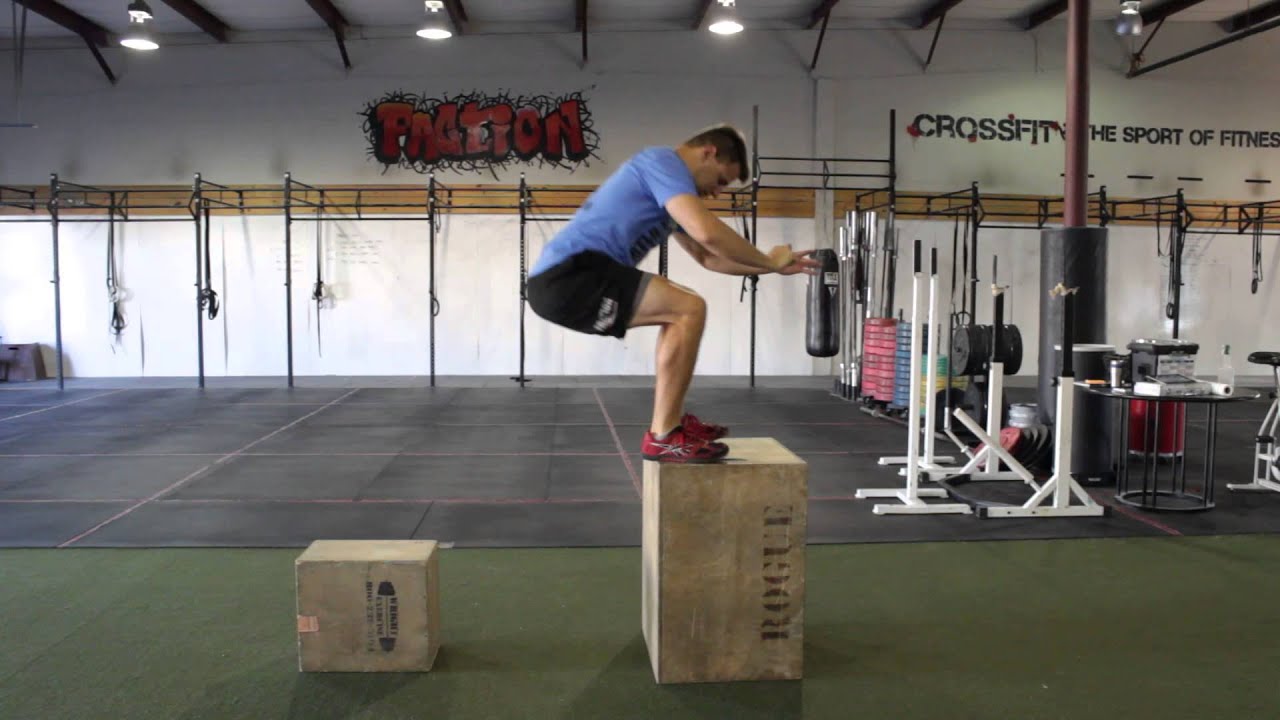 Seated Box Jumps - Azide Performance